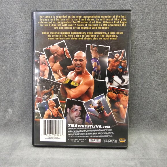 TNA Wrestling: Kurt Angle - Champion (DVD, 2008, 2-Disc Set) B2-24 - Picture 2 of 4